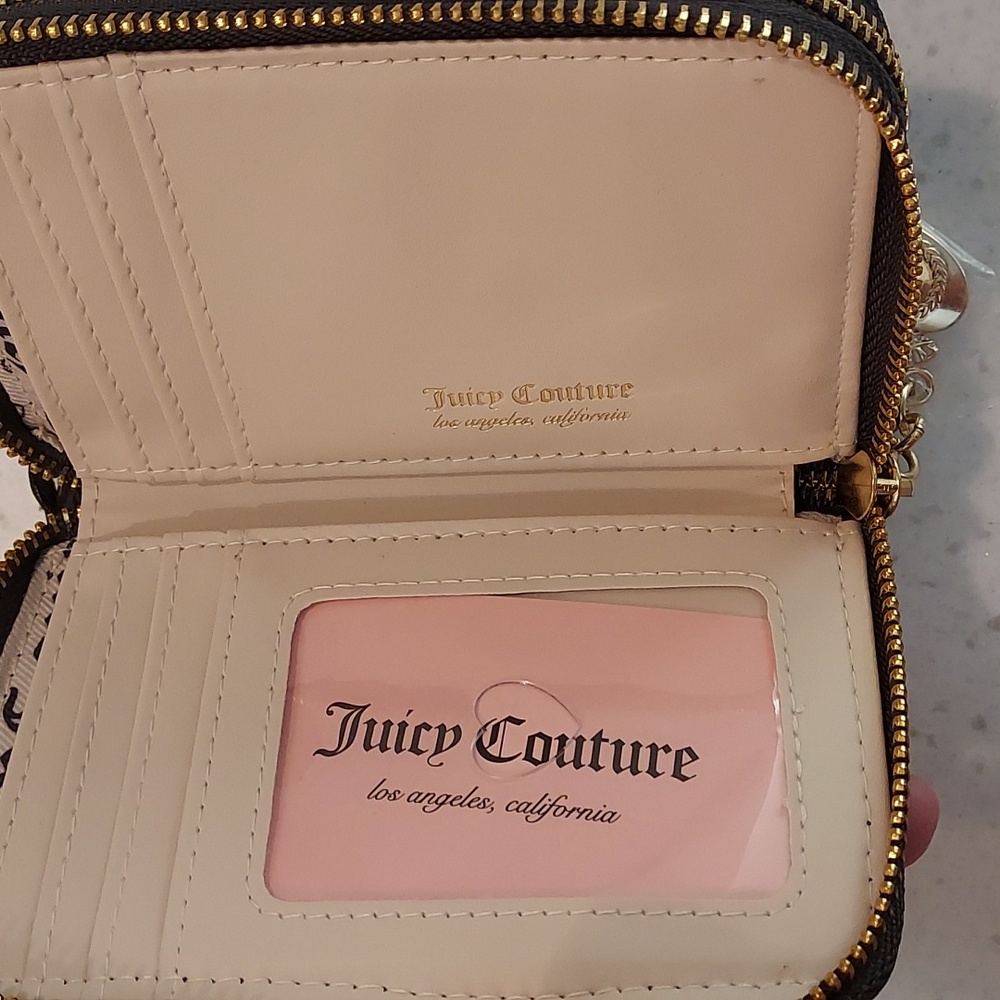 Juicy Couture Medium Double Zip Wallet - Picture 4 of 5